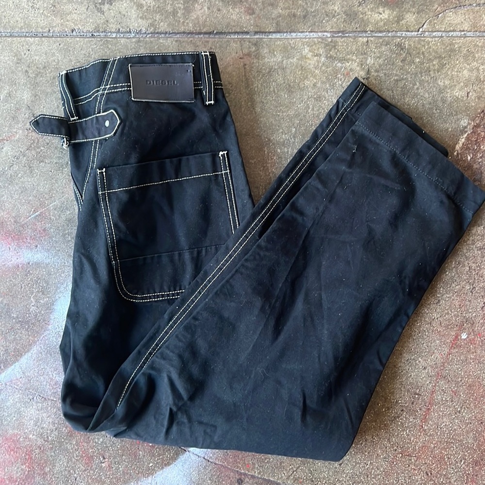 Black Disel Cargo Pants